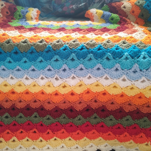 All Season sweaters, handmade crochet top - Picture 7 of 14